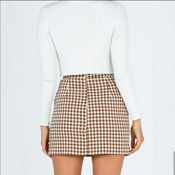 Princess Polly xx  Malone Mini Skirt size 8. - Picture 13 of 15